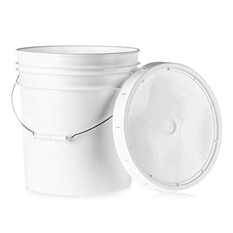 5 Gallon Poly Bucket Snap Lid