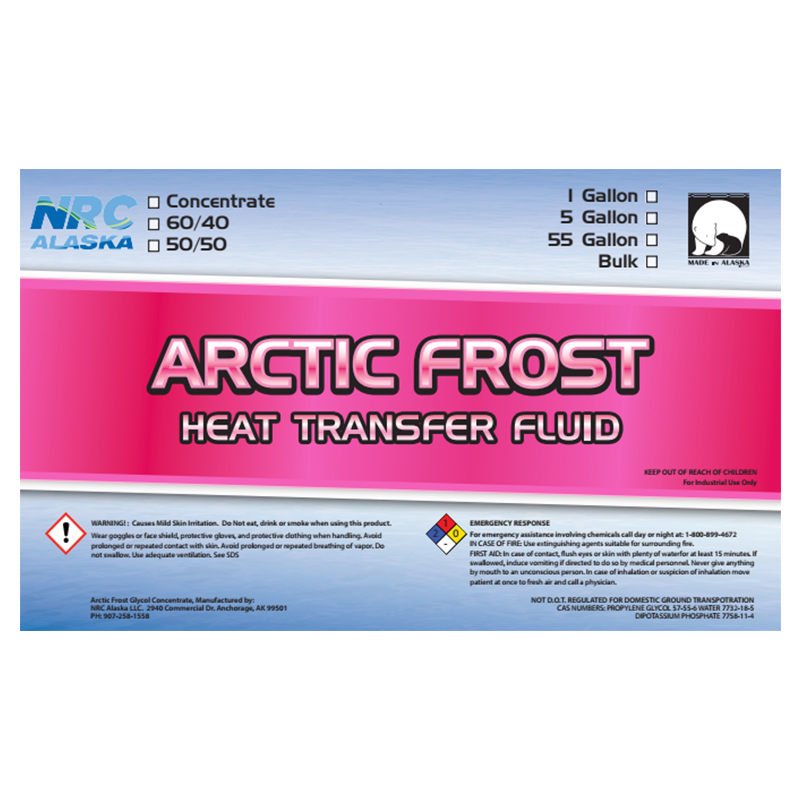 Arctic Frost Heat Transfer Fluid